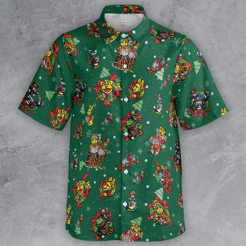 Christmas Carol Muppet Button Down Shirt - 2