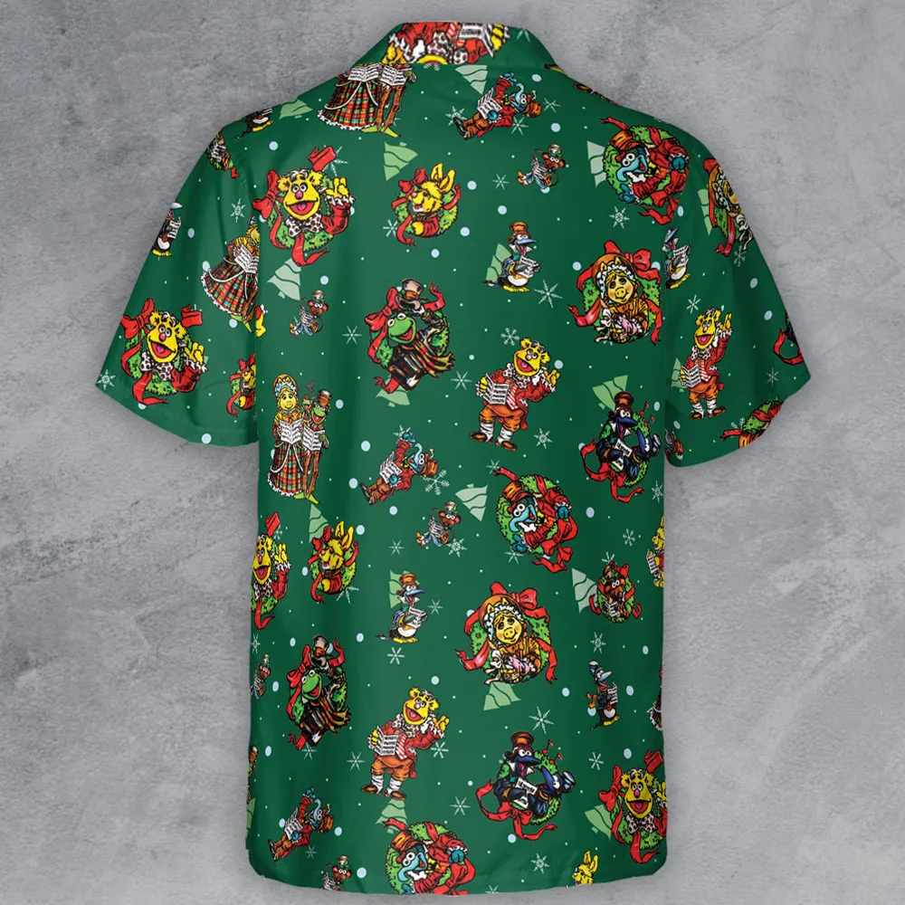Christmas Carol Muppet Button Down Shirt - 3