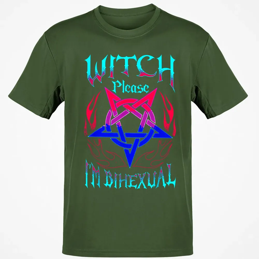Witch Please I'm Bihexual Classic Unisex T-Shirt - 7