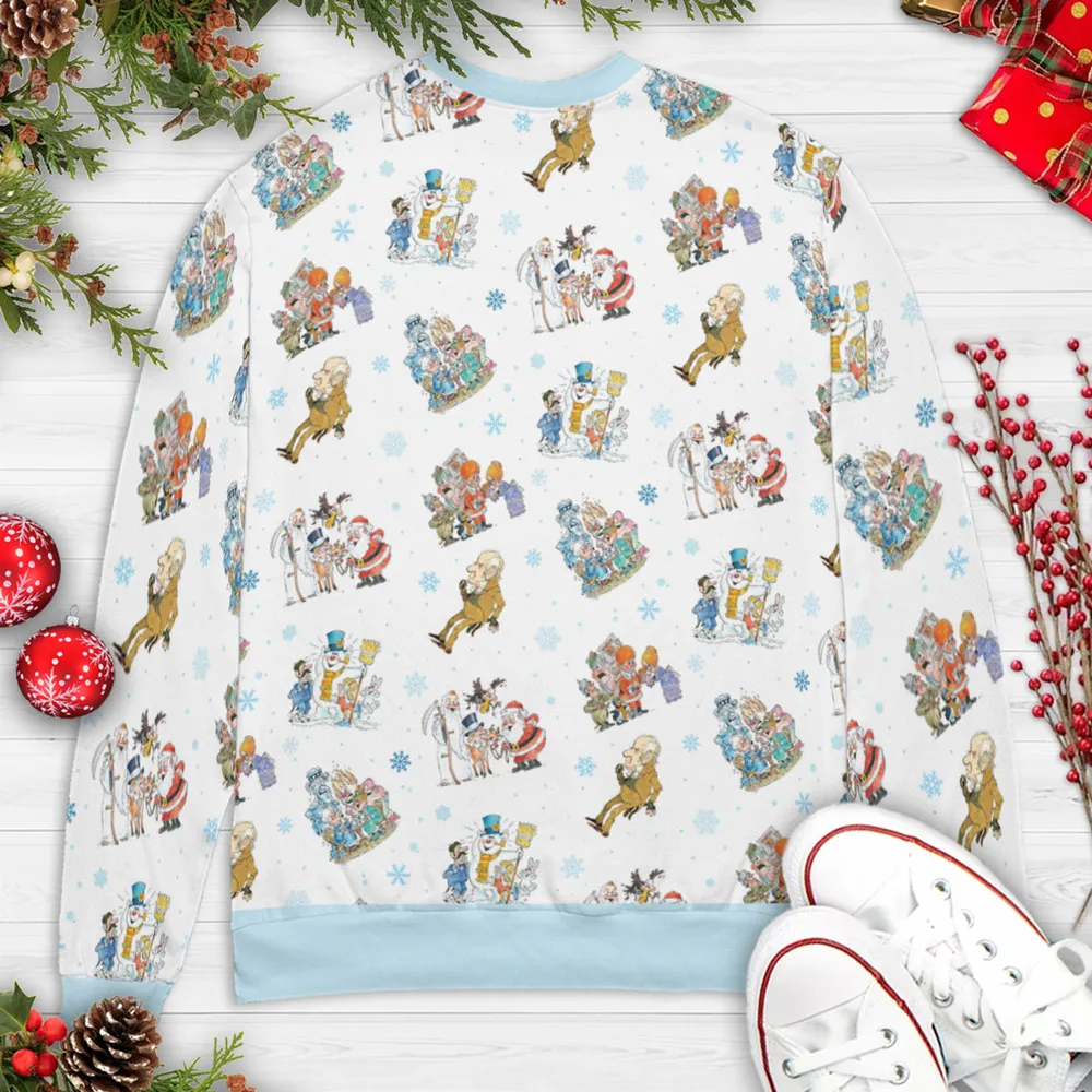 The Enchanted World of Rankin' Bass All-over Print Sweatshirt - 3