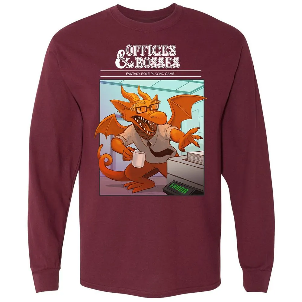 Offices and Bosses - Maroon - 11