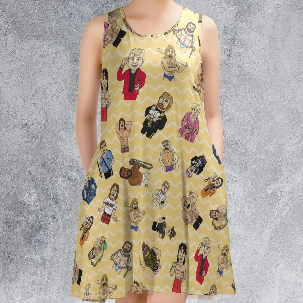 WWF Heroes Casual Sleeveless Dress - 2