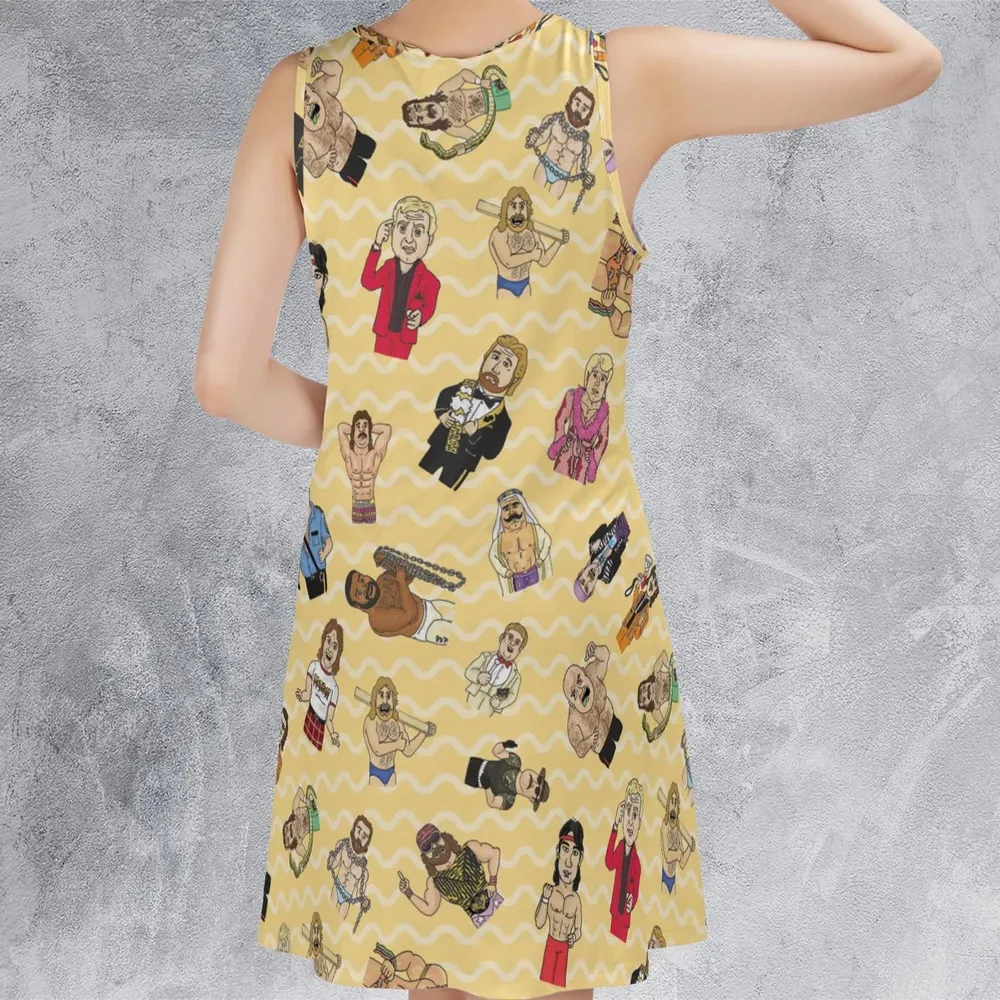 WWF Heroes Casual Sleeveless Dress - 3