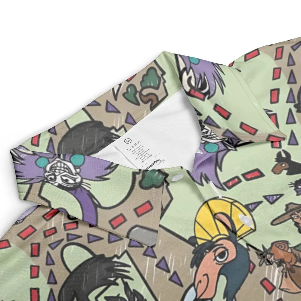 Groove Map The Emperor's New Groove Unisex Polo Shirt - 3