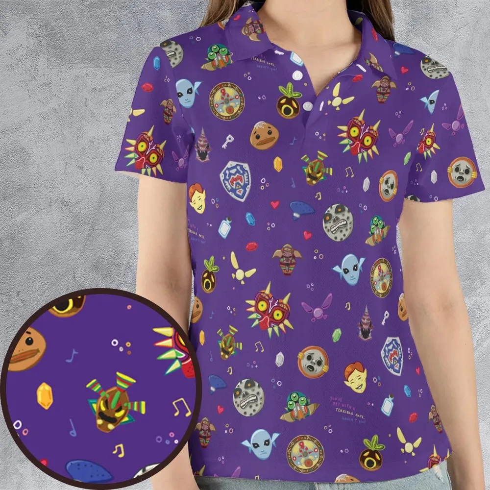 The Final Days The Legend of Zelda Unisex Polo Shirt - 4