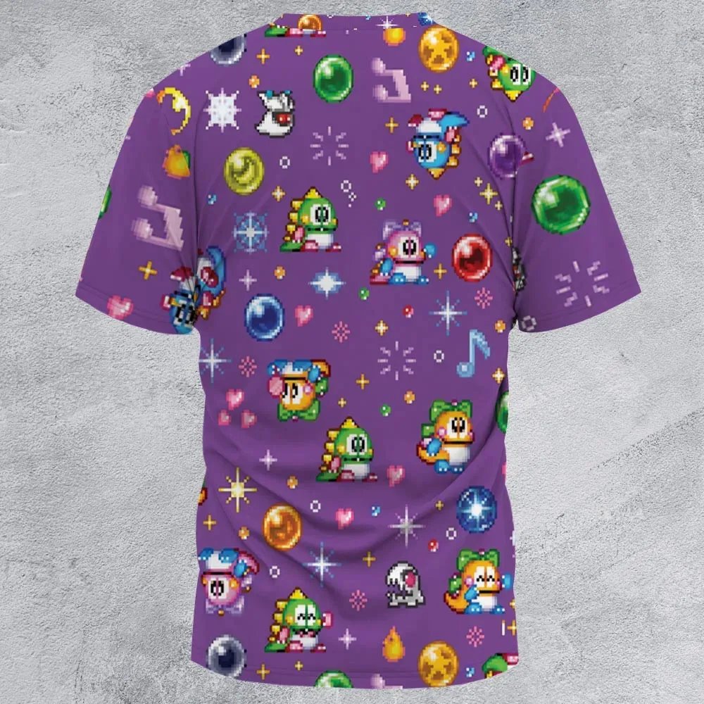 Bubble Bobble Classic All-Over Print Unisex T-Shirt - 2