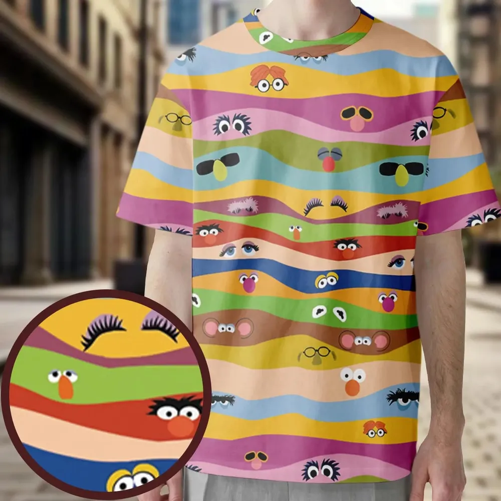 Eyes On Us The Muppet Show All-Over Print Unisex T-Shirt - 3