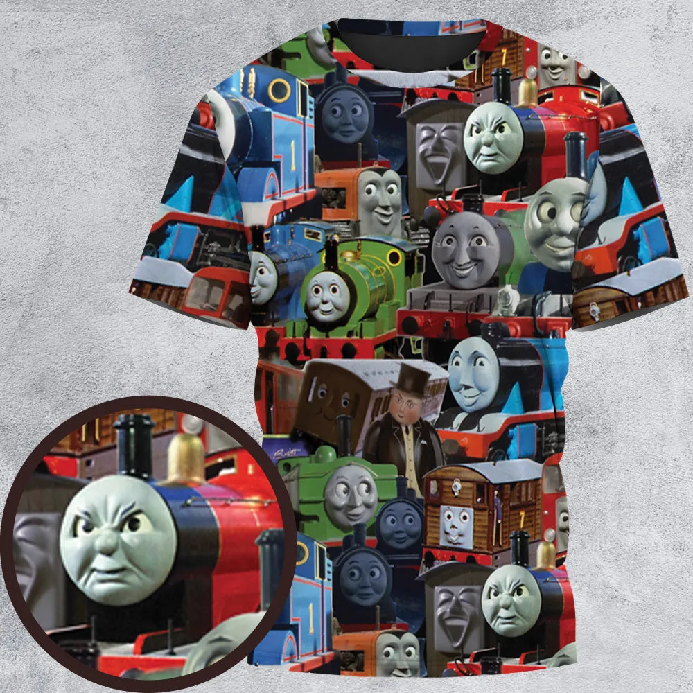 Thomas The Tank Engine  All-Over Print Unisex T-Shirt - 2