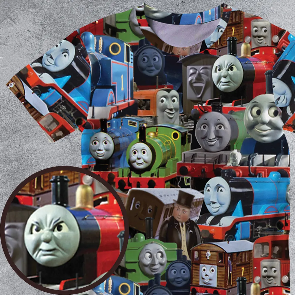 Thomas The Tank Engine  All-Over Print Unisex T-Shirt - 3