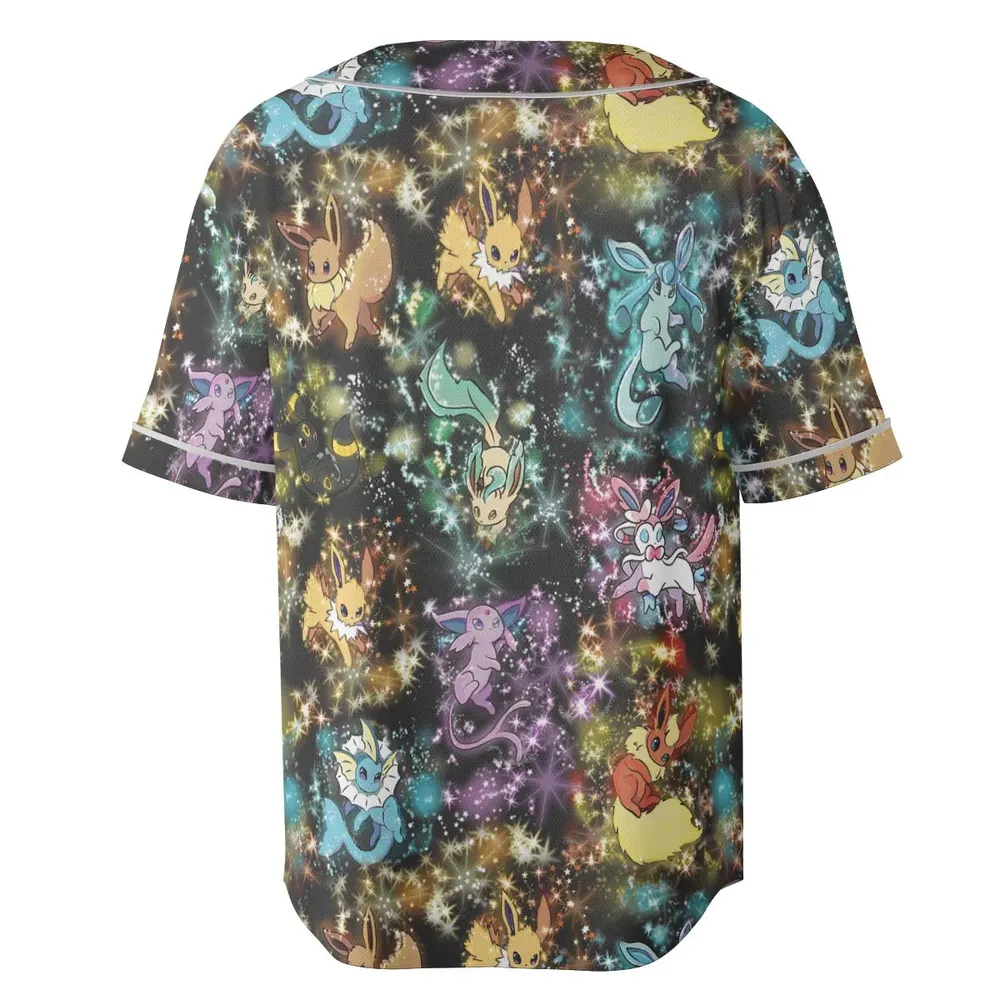 Eevee Evolution in the Galaxy Baseball Jersey - 4