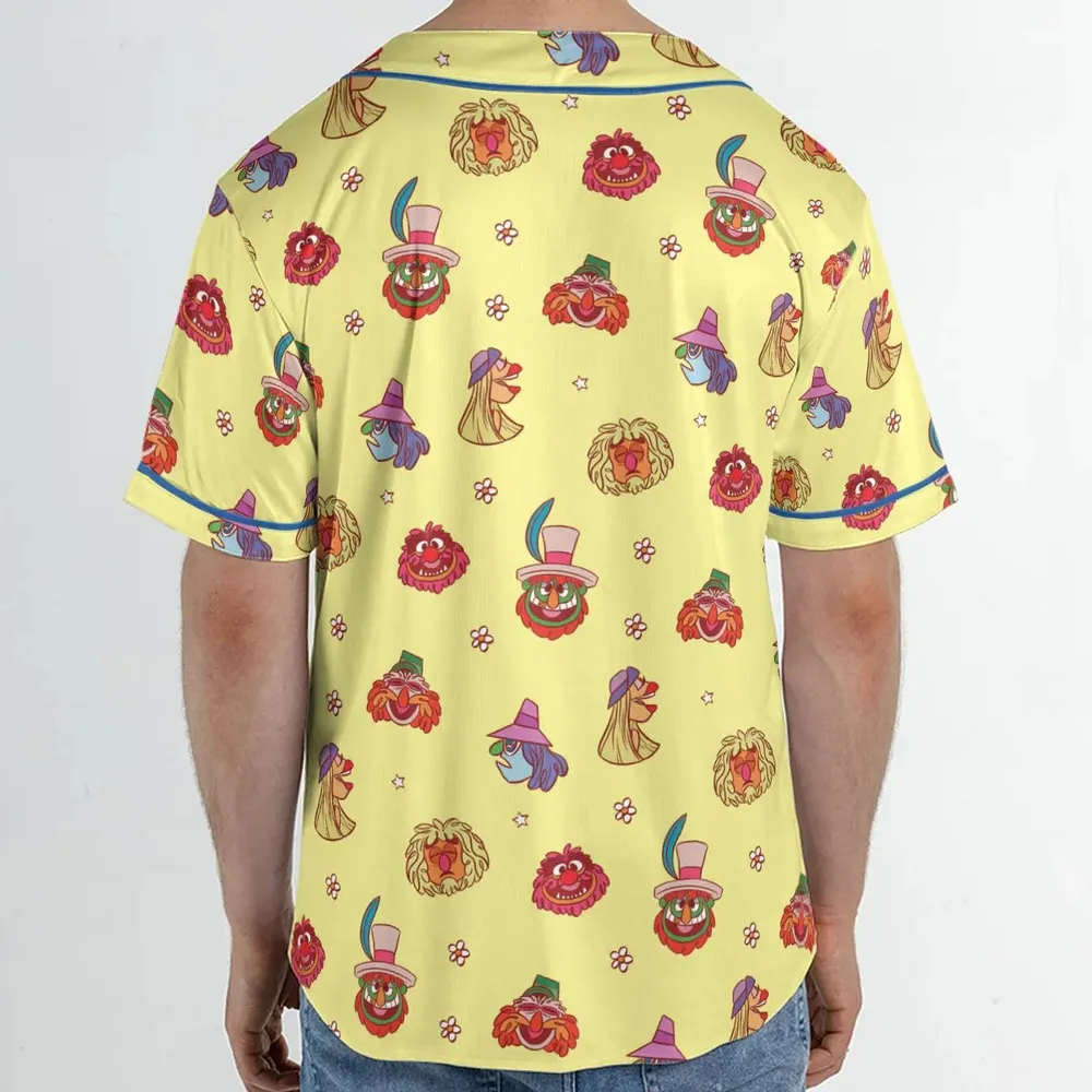 The Electric Mayhem Characters The Muppet Show Baseball Jersey - 2