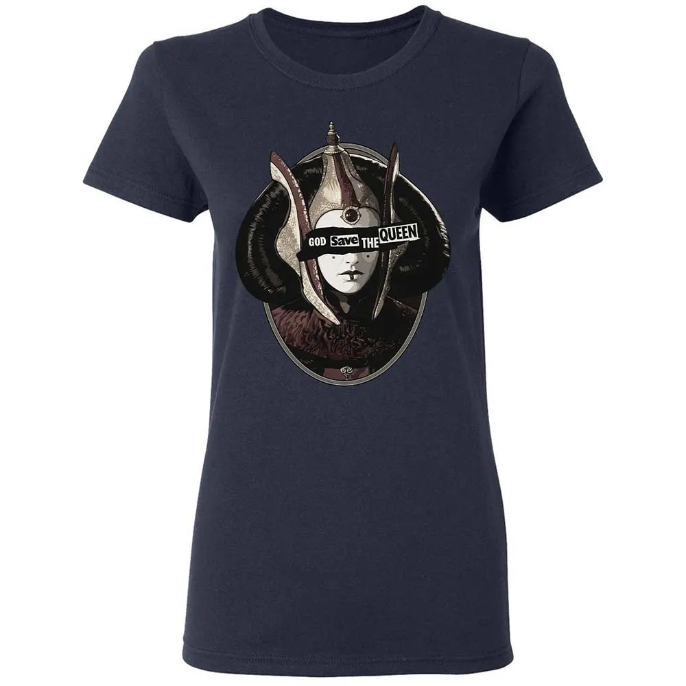 Women's T-Shirt - 7Q61UD7S - Navy - 2