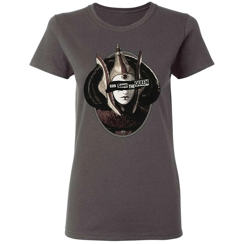Women's T-Shirt - 7Q61UD7S - Charcoal - 4