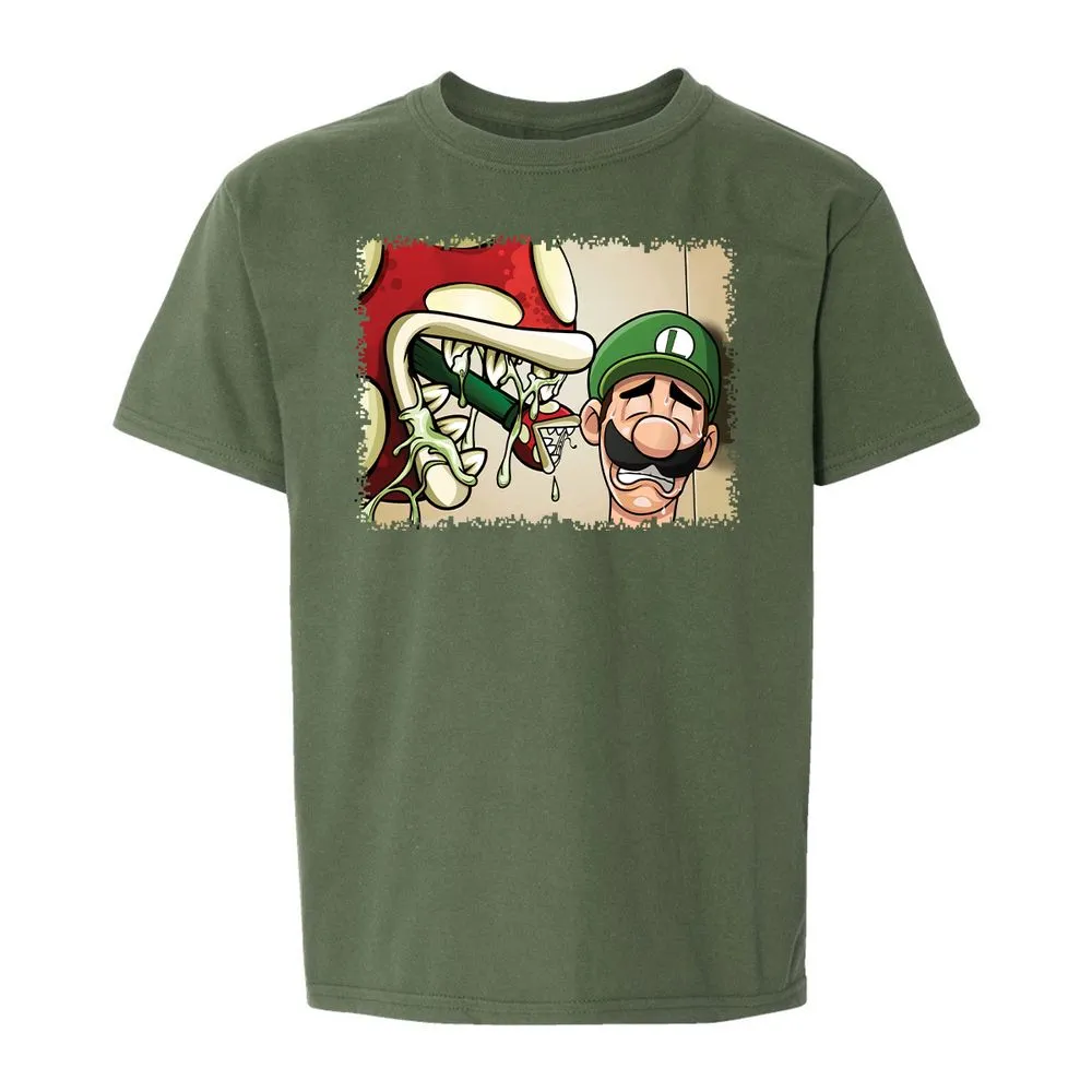 Kids T-Shirt - D95CBR5T - Military Green - 19