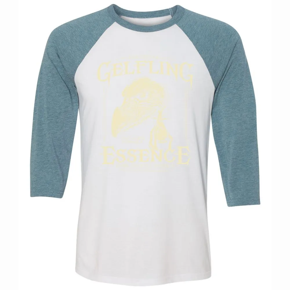 Unisex 3/4 Baseball Tee - L6ARNVE1 - White/Denim - 3