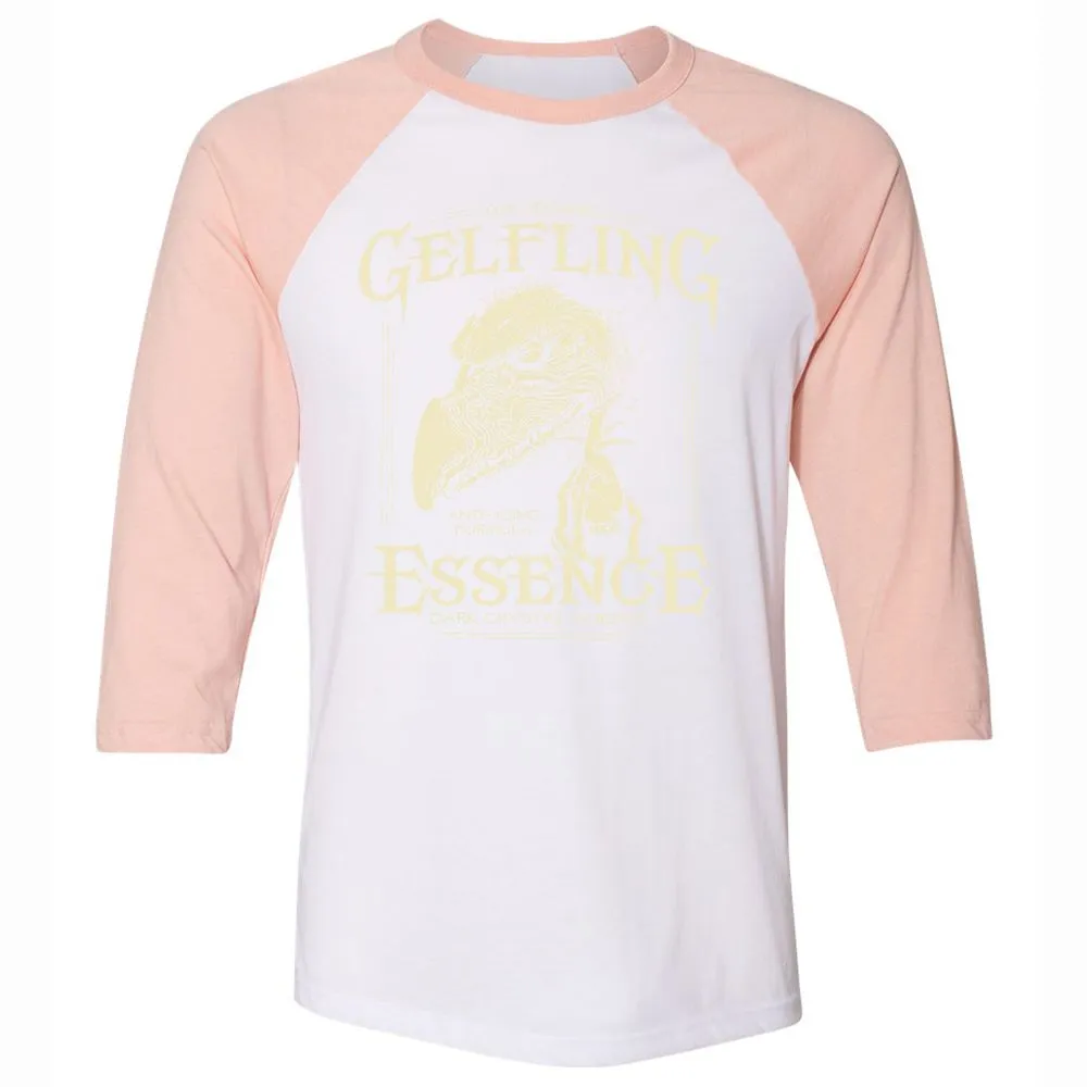 Unisex 3/4 Baseball Tee - L6ARNVE1 - White/Heather Peach - 5