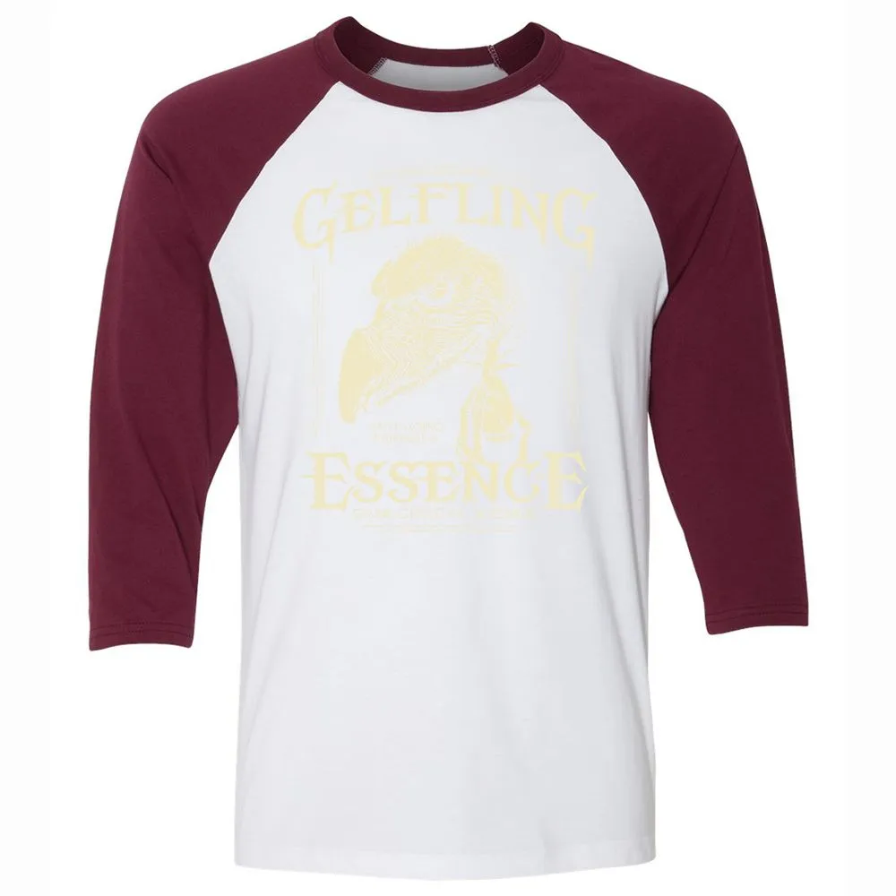 Unisex 3/4 Baseball Tee - L6ARNVE1 - White/Maroon - 7