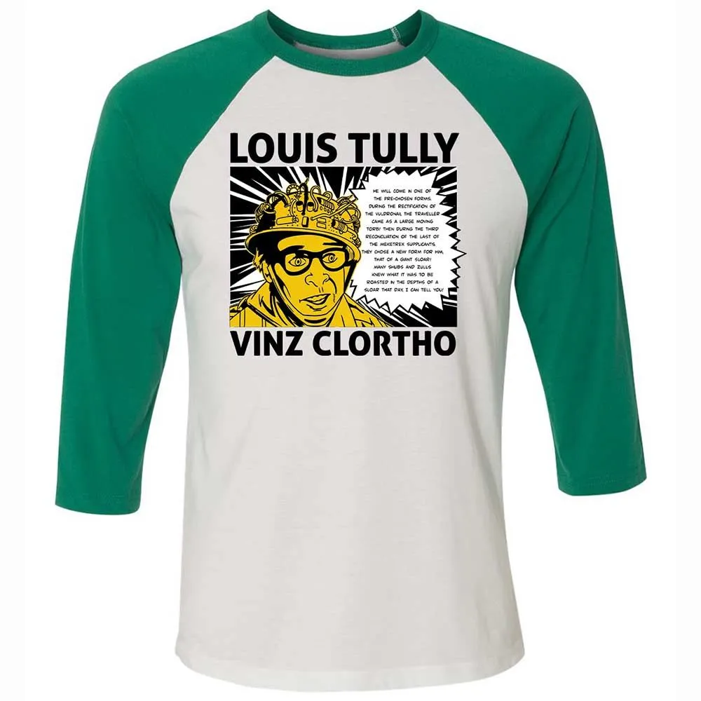 Unisex 3/4 Baseball Tee - 7KRP34PW - White/Kelly - 6