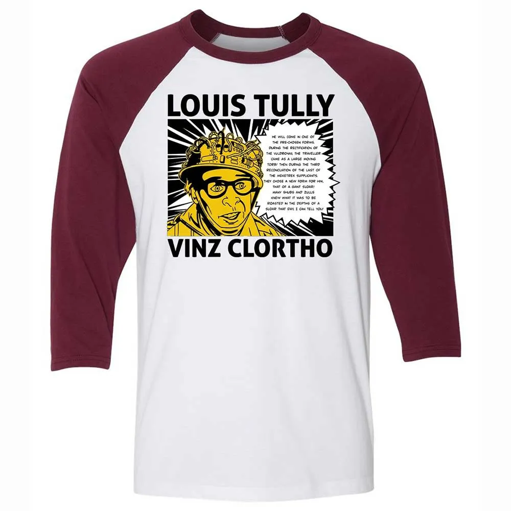 Unisex 3/4 Baseball Tee - 7KRP34PW - White/Maroon - 7