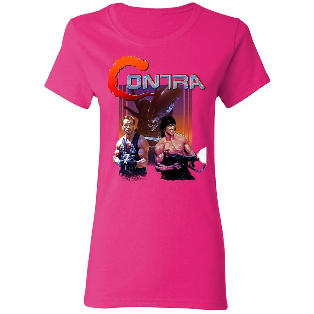 Women's T-Shirt - W9CV388R - Heliconia - 5