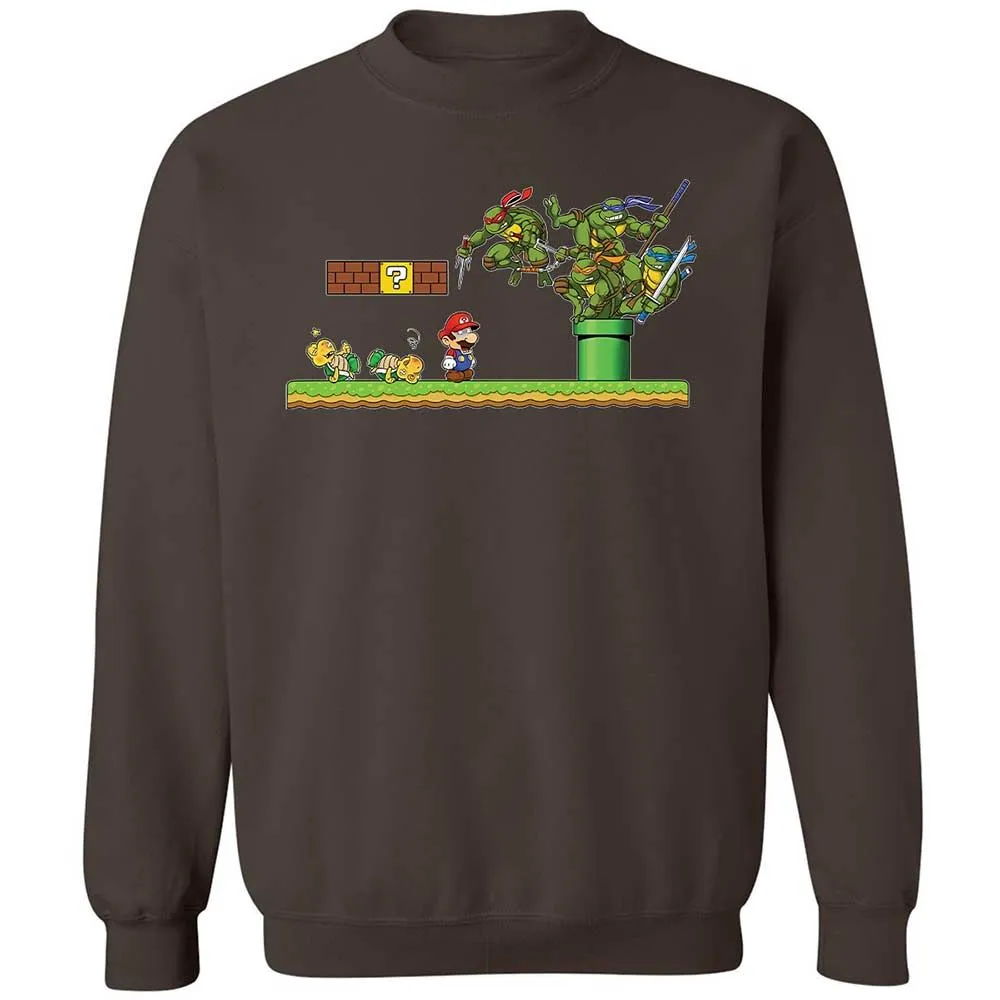 Classic Unisex Sweatshirt - DY9VSUG6 - Dark Chocolate - 4
