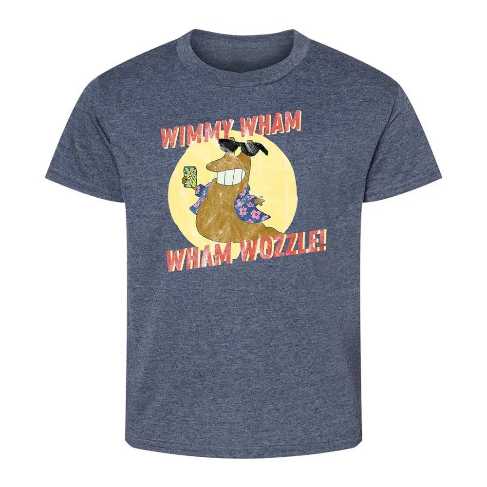 Kids T-Shirt - 4BYW3ZNF - Heather Navy - 15