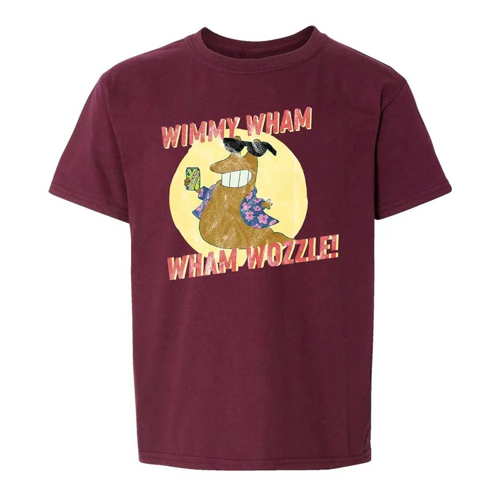Kids T-Shirt - 4BYW3ZNF - Maroon - 19