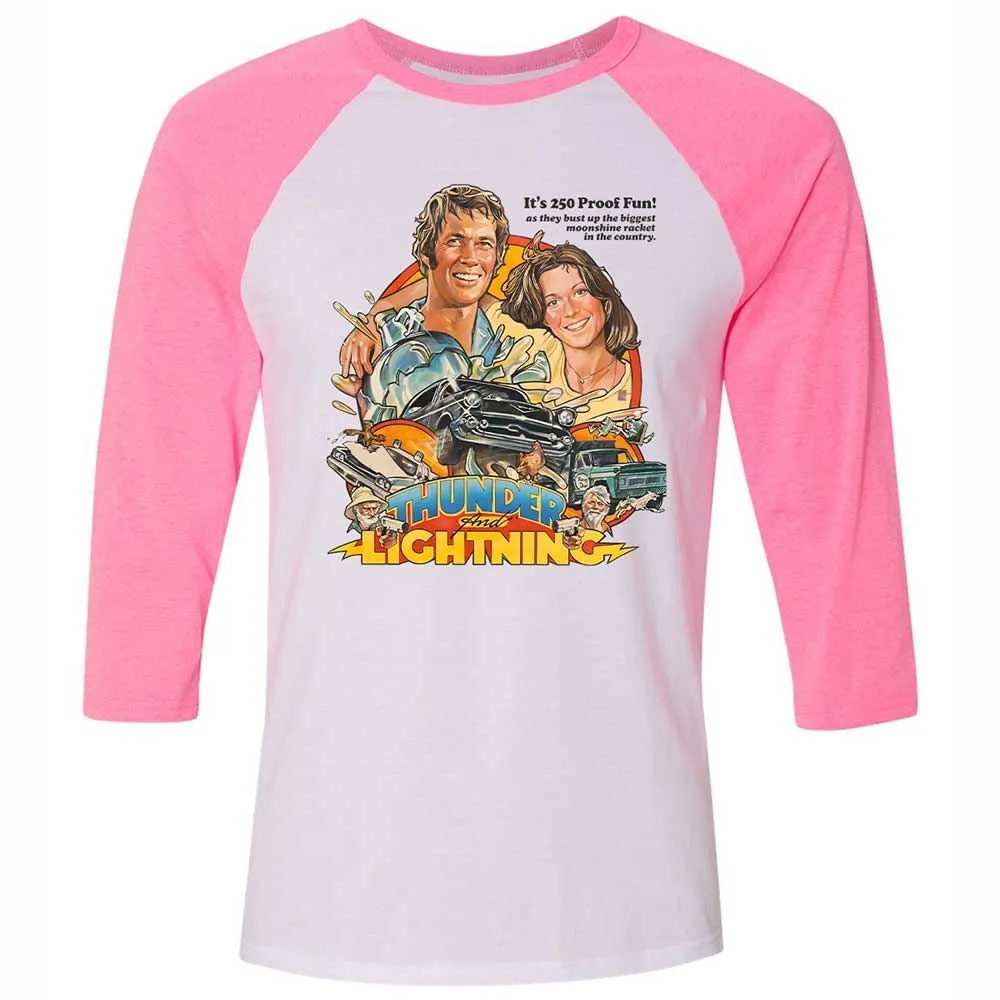 Thunder and Lightning - White/Neon Pink - 12