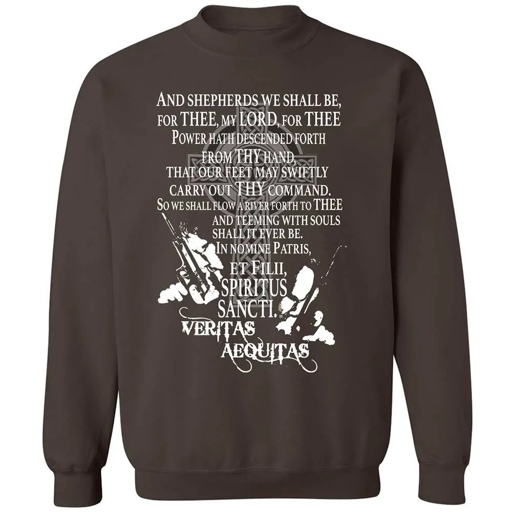 Classic Unisex Sweatshirt - Y53KW6GS - Dark Chocolate - 4