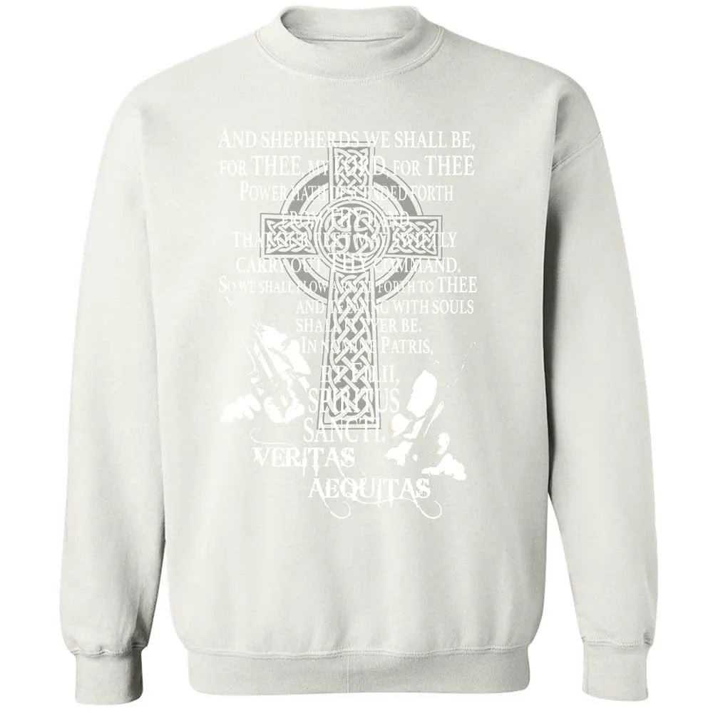 Classic Unisex Sweatshirt - Y53KW6GS - White - 18