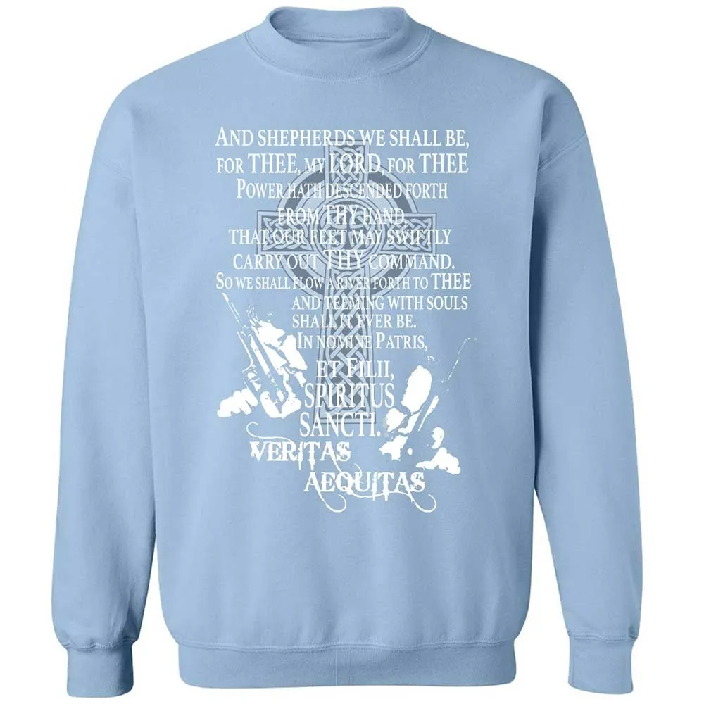 Classic Unisex Sweatshirt - Y53KW6GS - Light Blue - 21