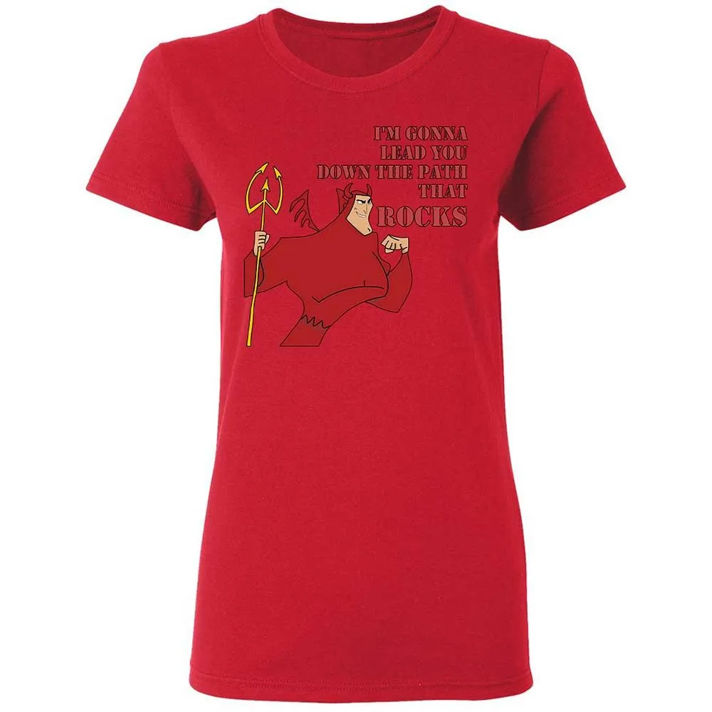 Women's T-Shirt - 1LUMMT7Z - Red - 9