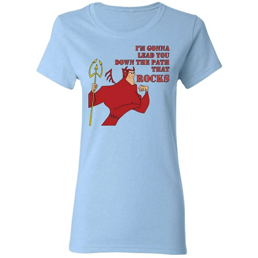 Women's T-Shirt - 1LUMMT7Z - Light Blue - 13