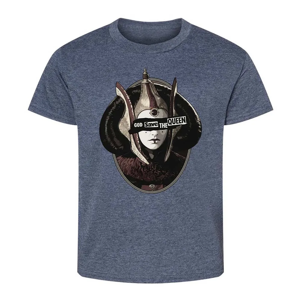 Kids T-Shirt - NAPG256A - Heather Navy - 9