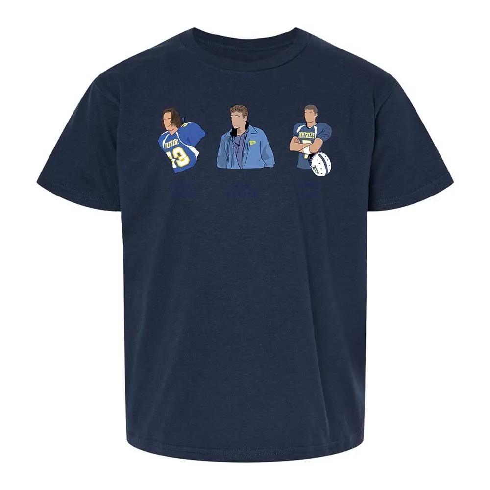 Kids T-Shirt - E6EM9UGV - Navy - 8