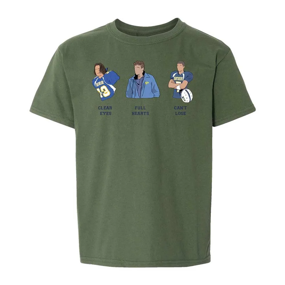 Kids T-Shirt - E6EM9UGV - Military Green - 20