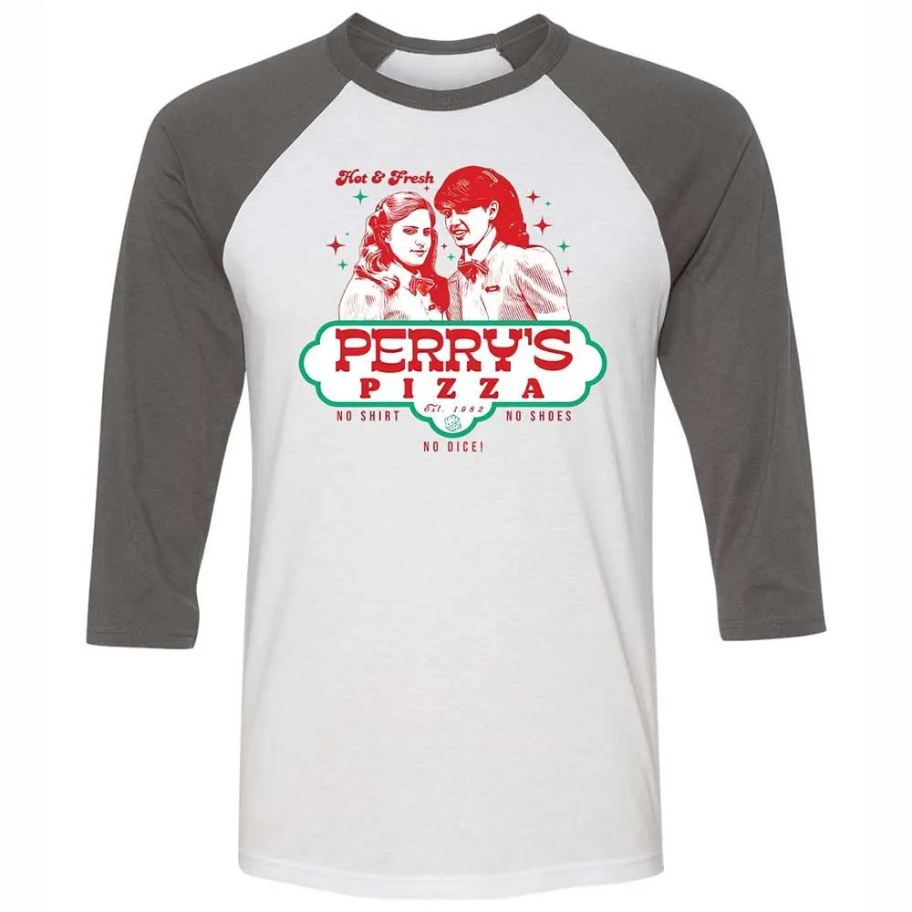 Unisex 3/4 Baseball Tee - 3JKUFFCY - White/Asphalt - 2