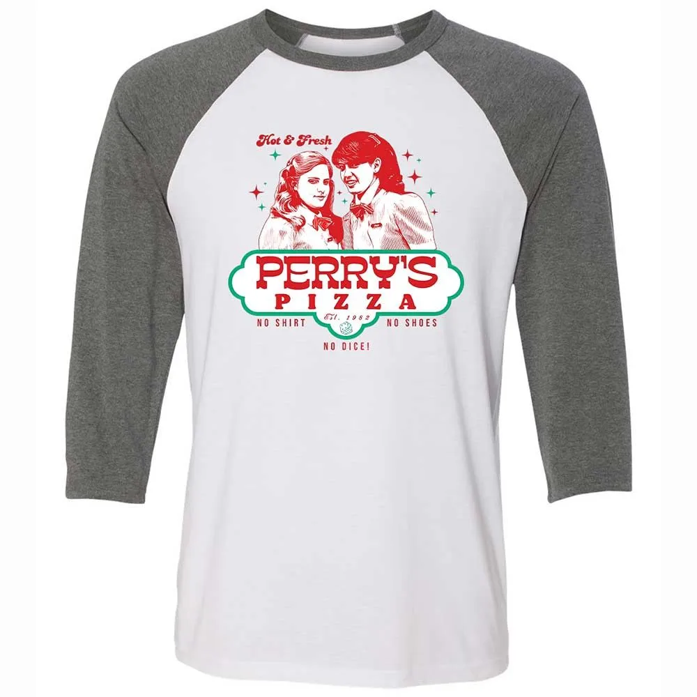 Unisex 3/4 Baseball Tee - 3JKUFFCY - White/Deep Heather - 11