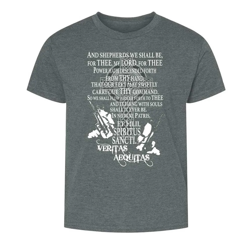 Kids T-Shirt - 8P1GY74K - Dark Heather - 10