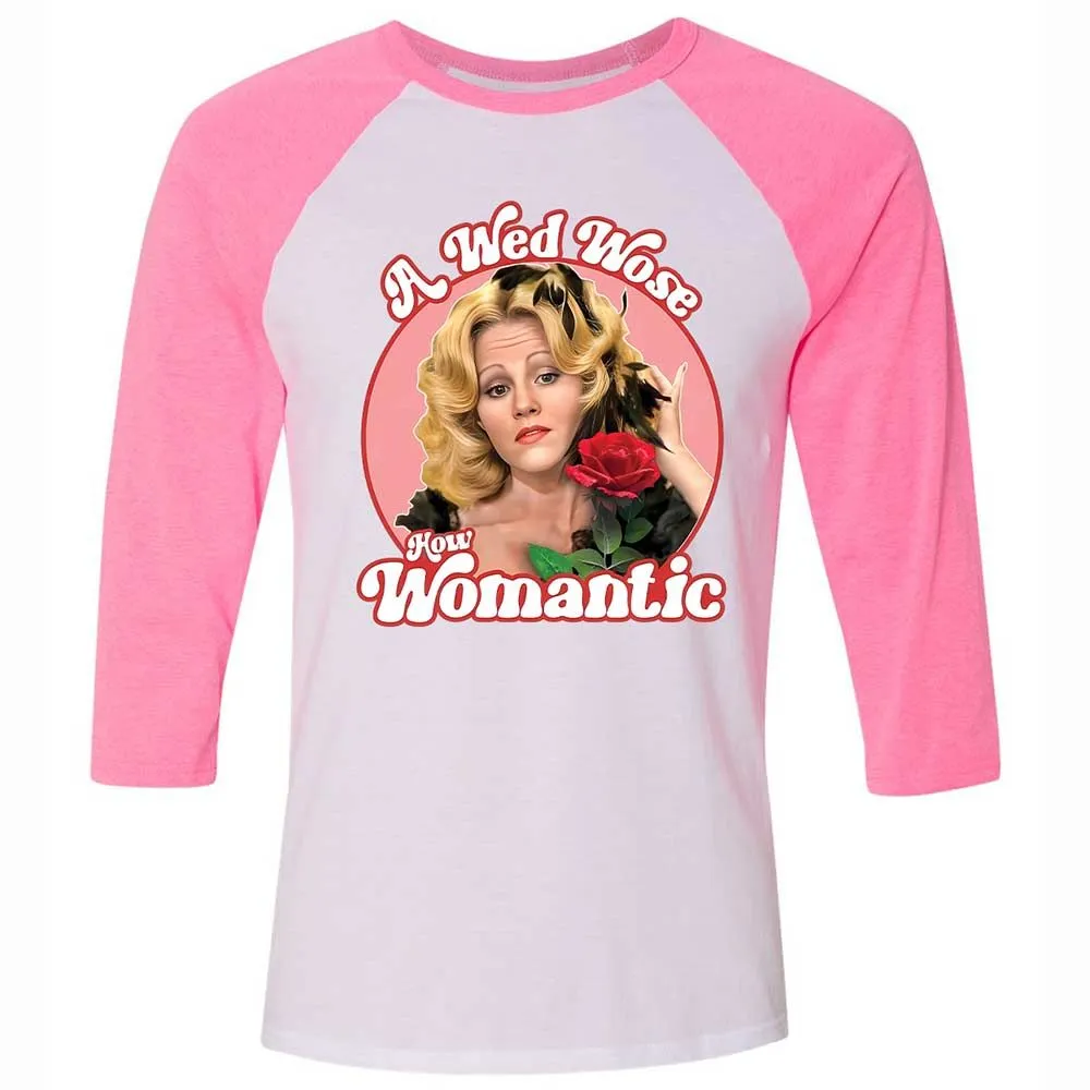 Unisex 3/4 Baseball Tee - ZJM2WJZ3 - White/Neon Pink - 12