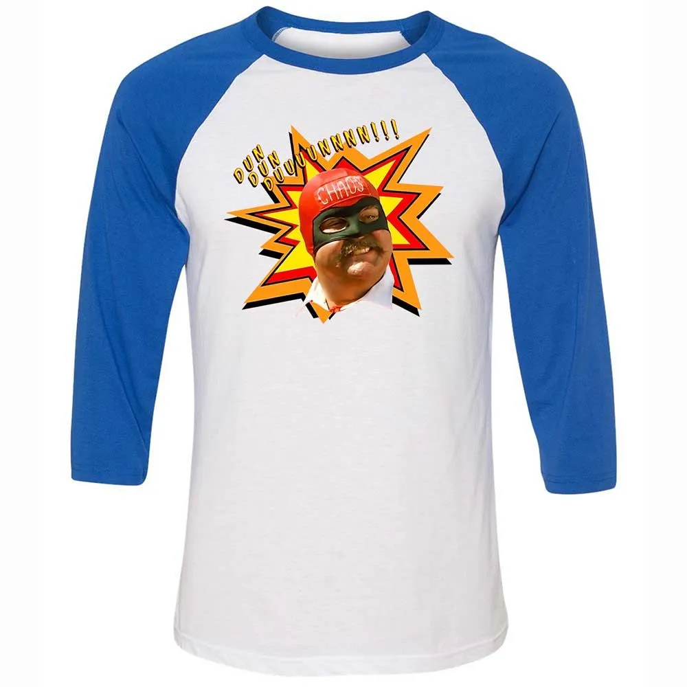 Unisex 3/4 Baseball Tee - ZL8F46ZD - White/True Royal - 10