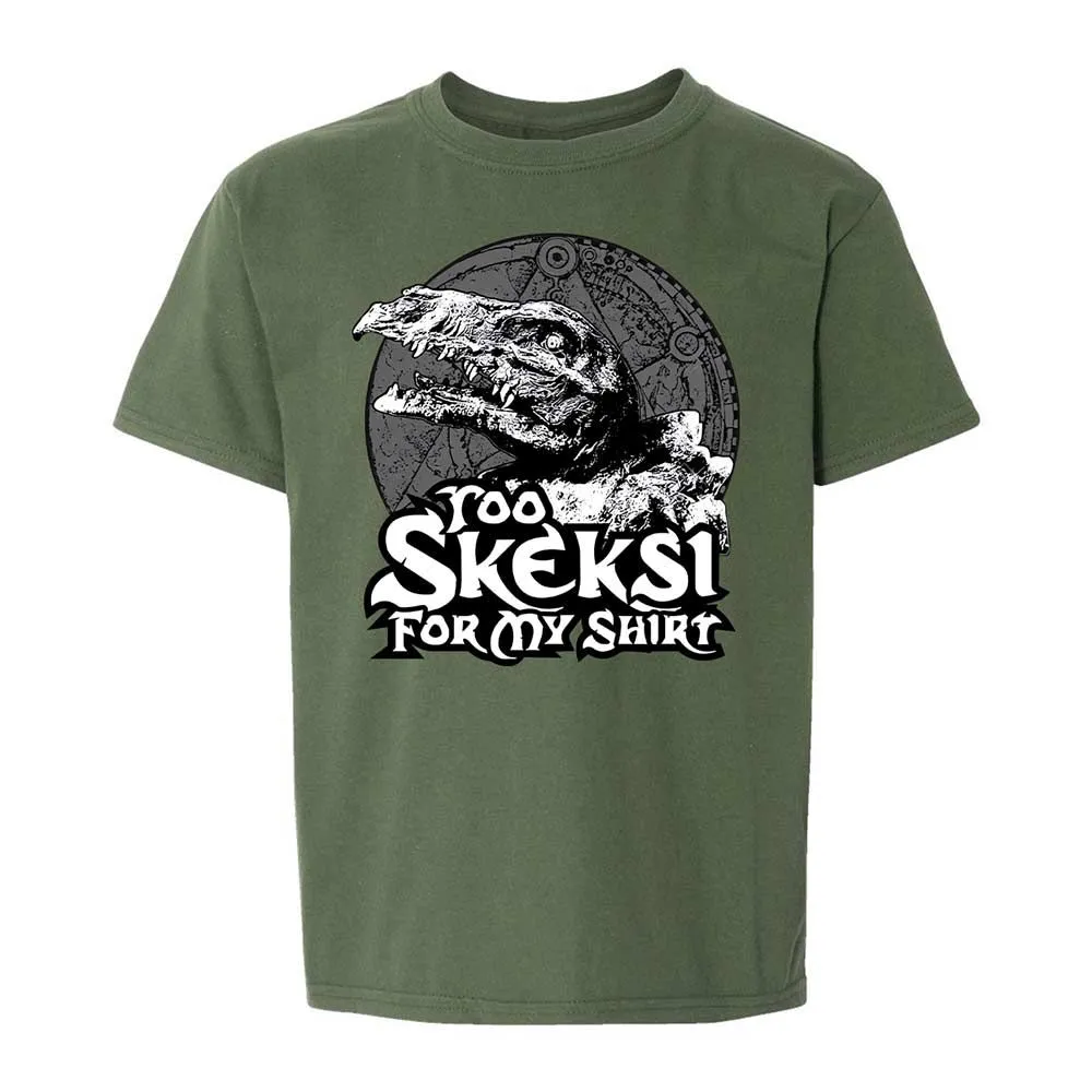 Kids T-Shirt - EM4LYQFZ - Military Green - 19