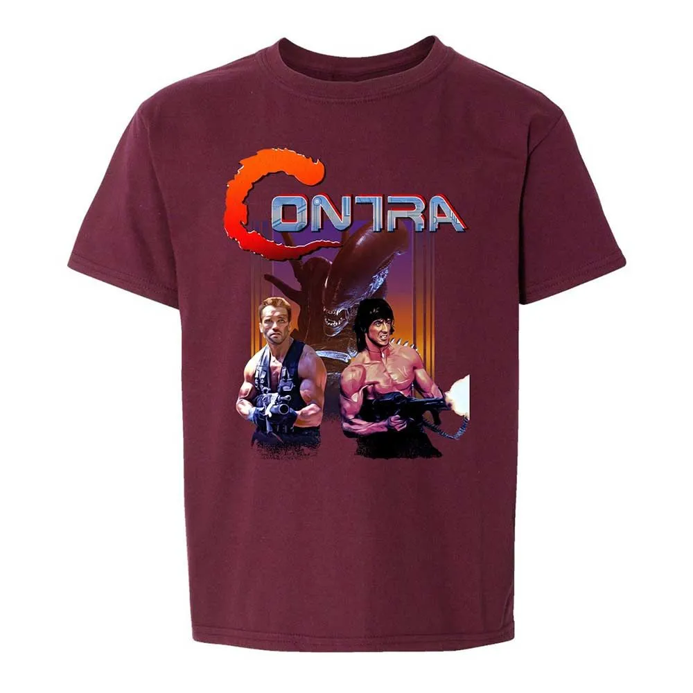 Kids T-Shirt - DZQV47D1 - Maroon - 14