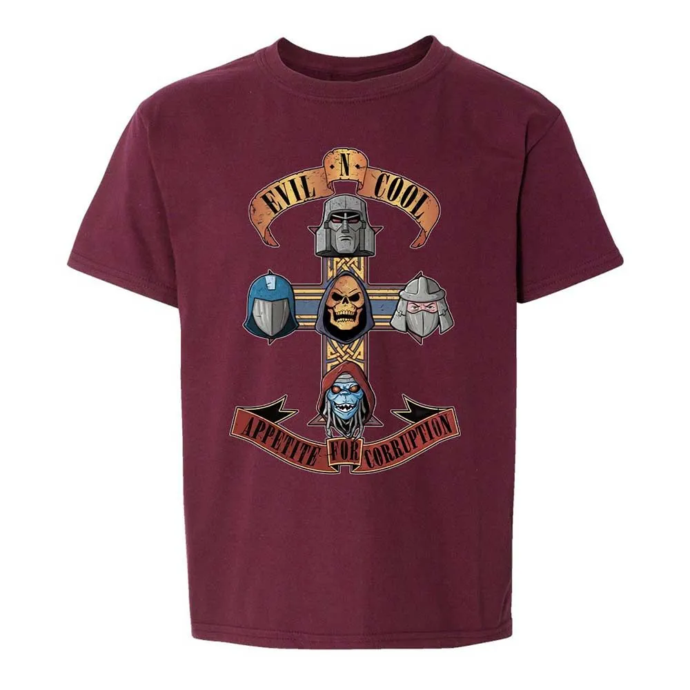 Kids T-Shirt - WPRUARZC - Maroon - 14