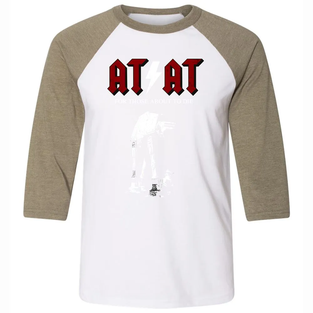 Unisex 3/4 Baseball Tee - 6UGWKATD - White/Heather Olive - 4