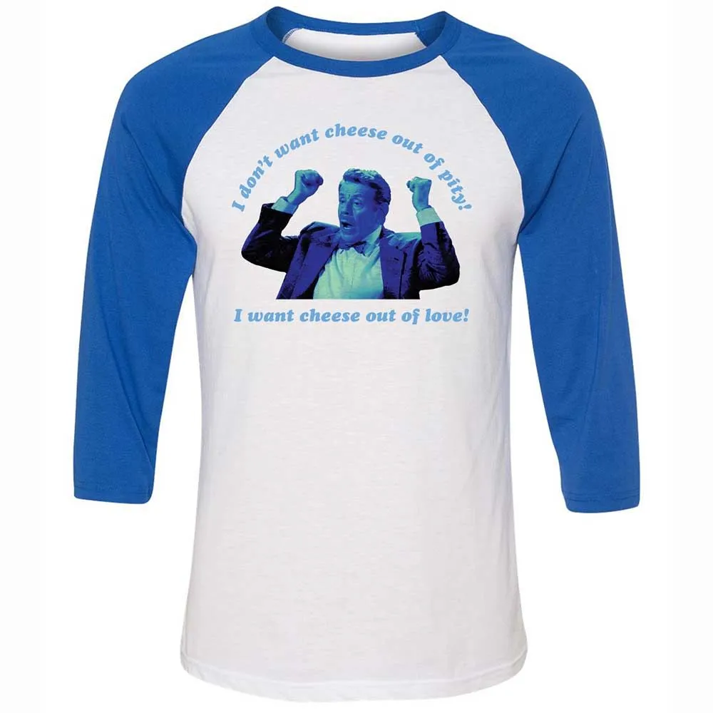 Unisex 3/4 Baseball Tee - 21VDRHFP - White/True Royal - 10