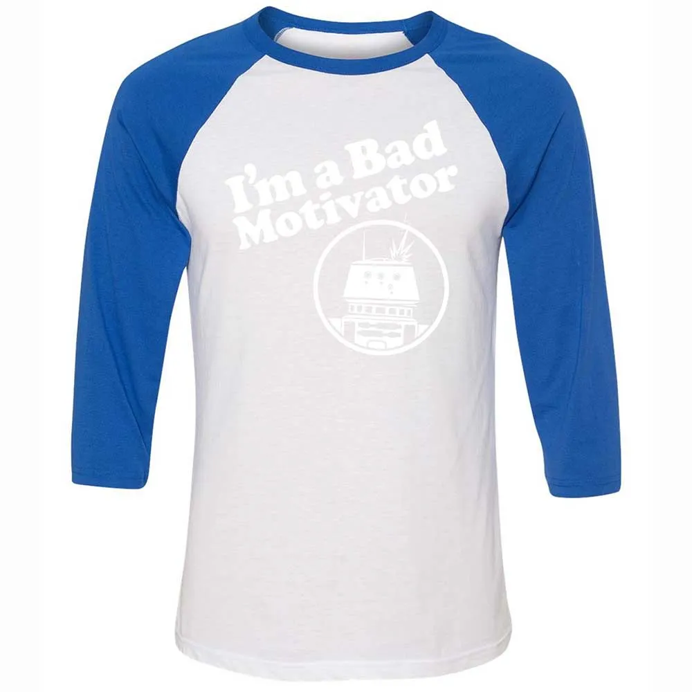 Unisex 3/4 Baseball Tee - CQR1UH5L - White/True Royal - 10