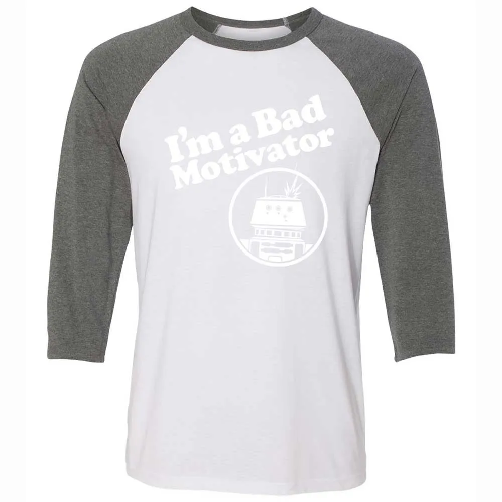 Unisex 3/4 Baseball Tee - CQR1UH5L - White/Deep Heather - 11