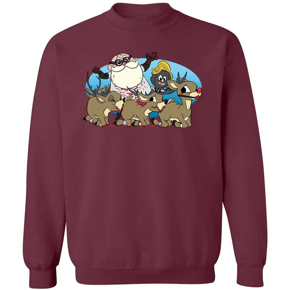 Santapede Greeting - Maroon - 20