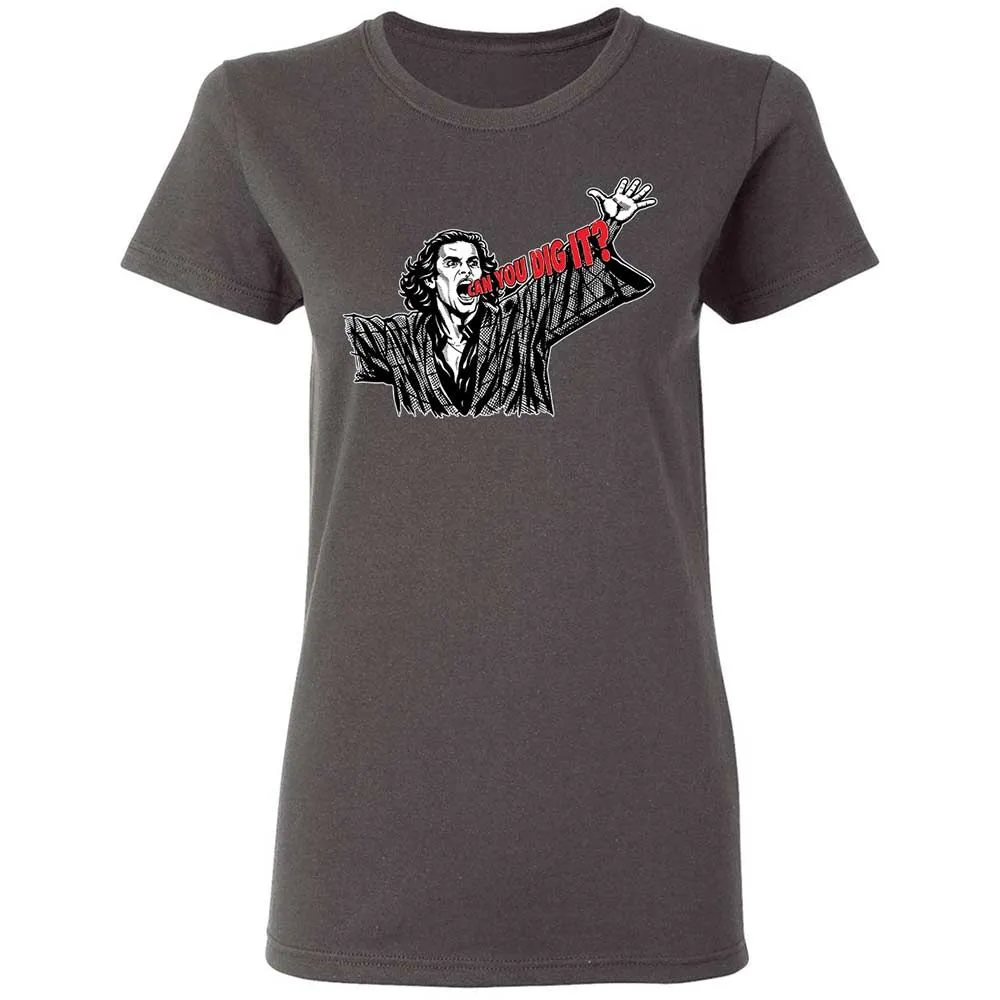 Women's T-Shirt - 4F8N83F9 - Charcoal - 4